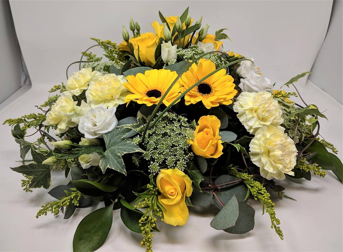 funeral flower arrangement
