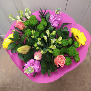 florist choice hand tied
