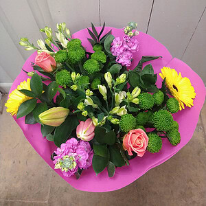 florist choice hand tied